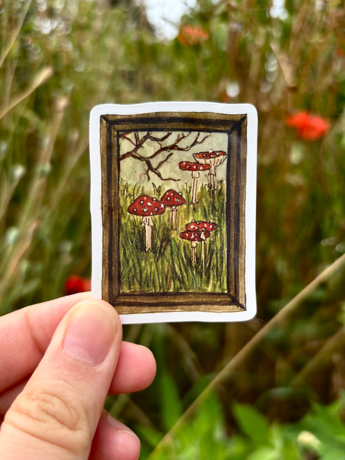 "Mushroom" Vinyl Sticker