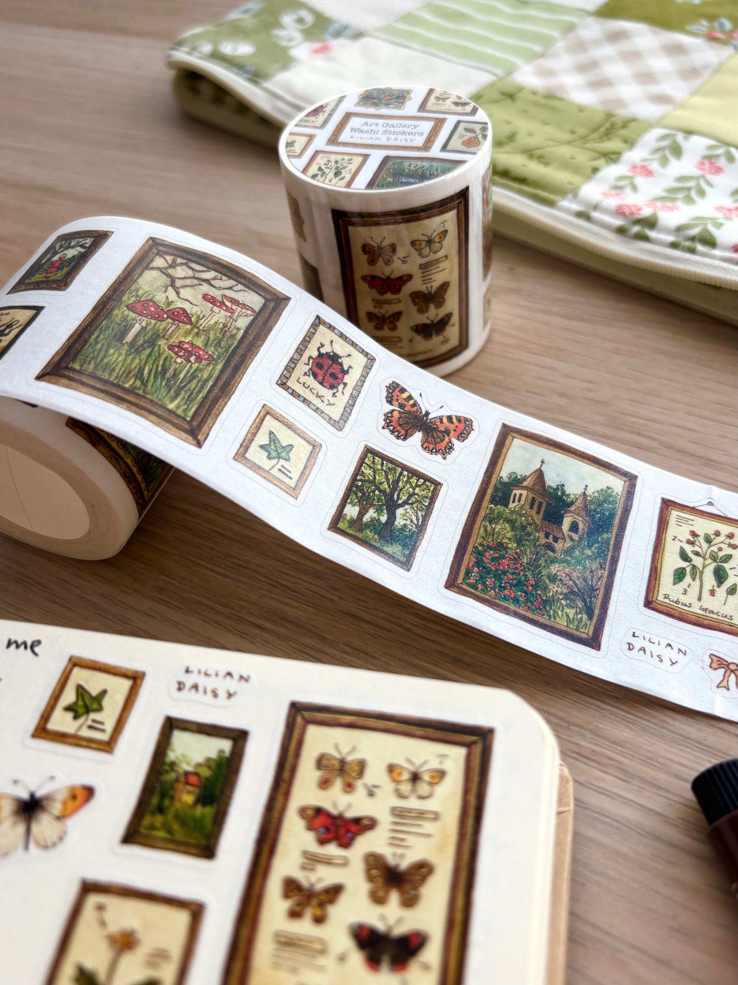 "Art Gallery" Washi Stickers