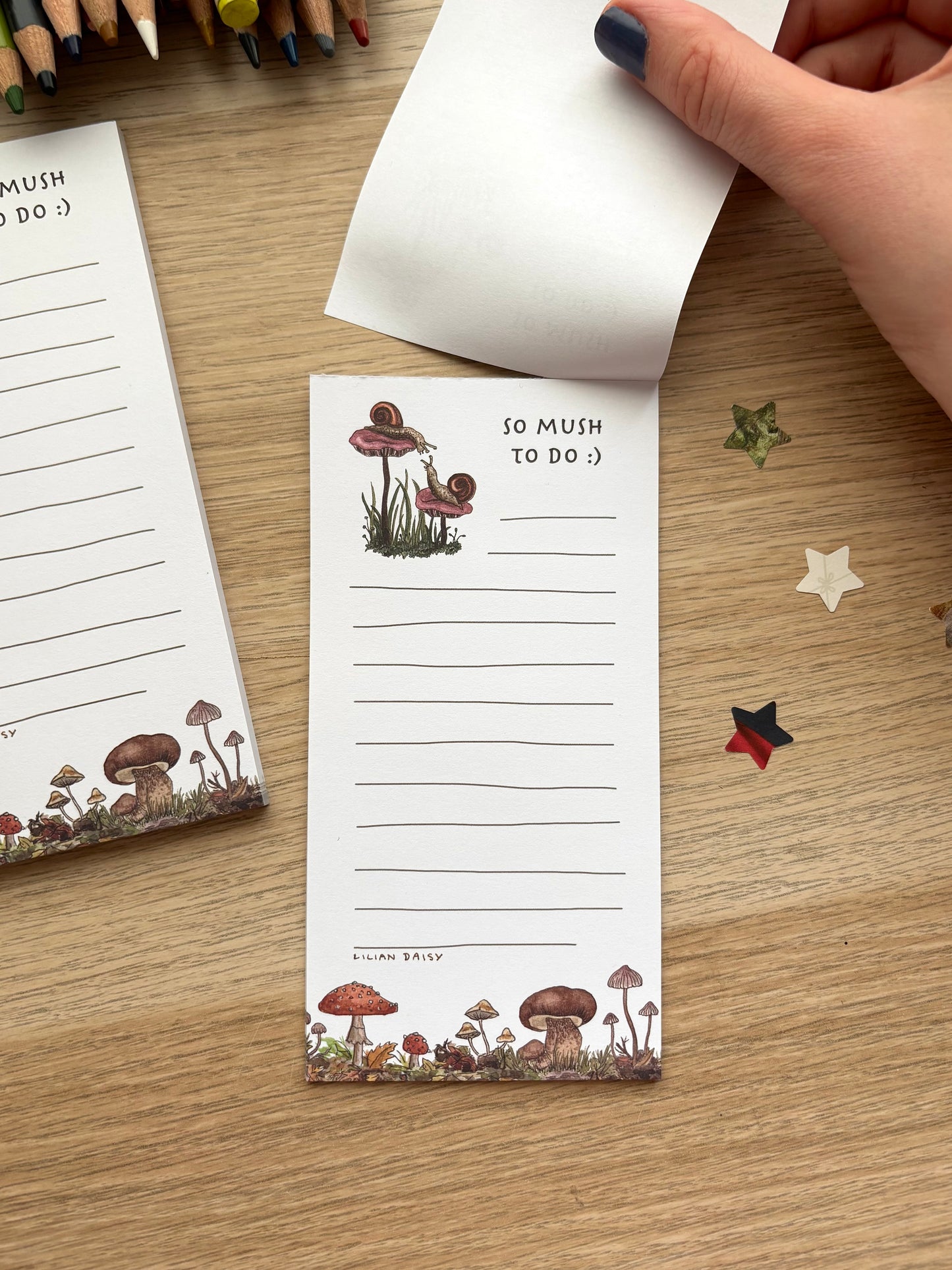 "Mushroom" Notepad