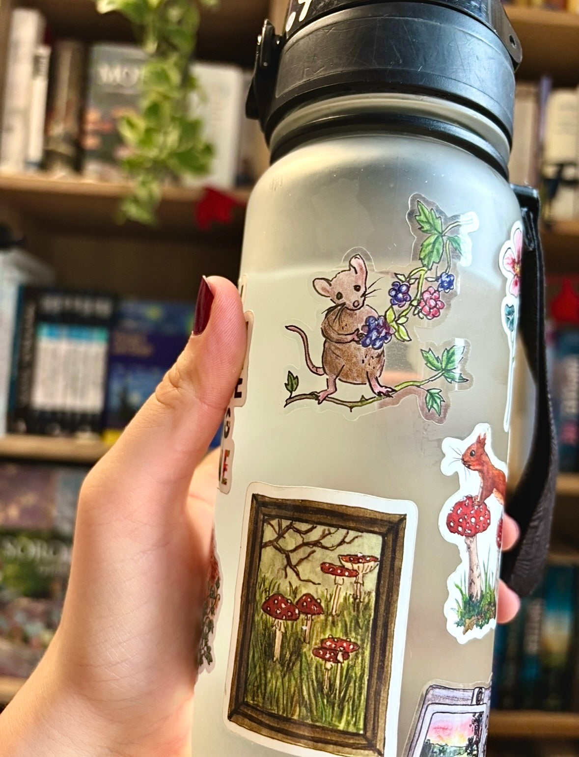 "Mouse" Transparent Vinyl Sticker