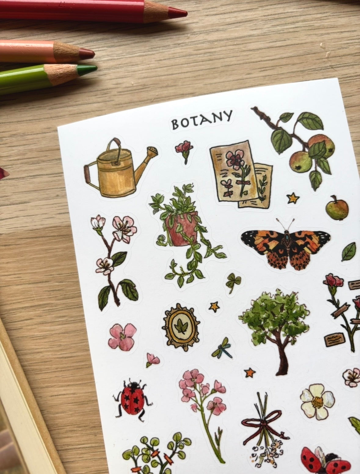 "Botany" Sticker sheet