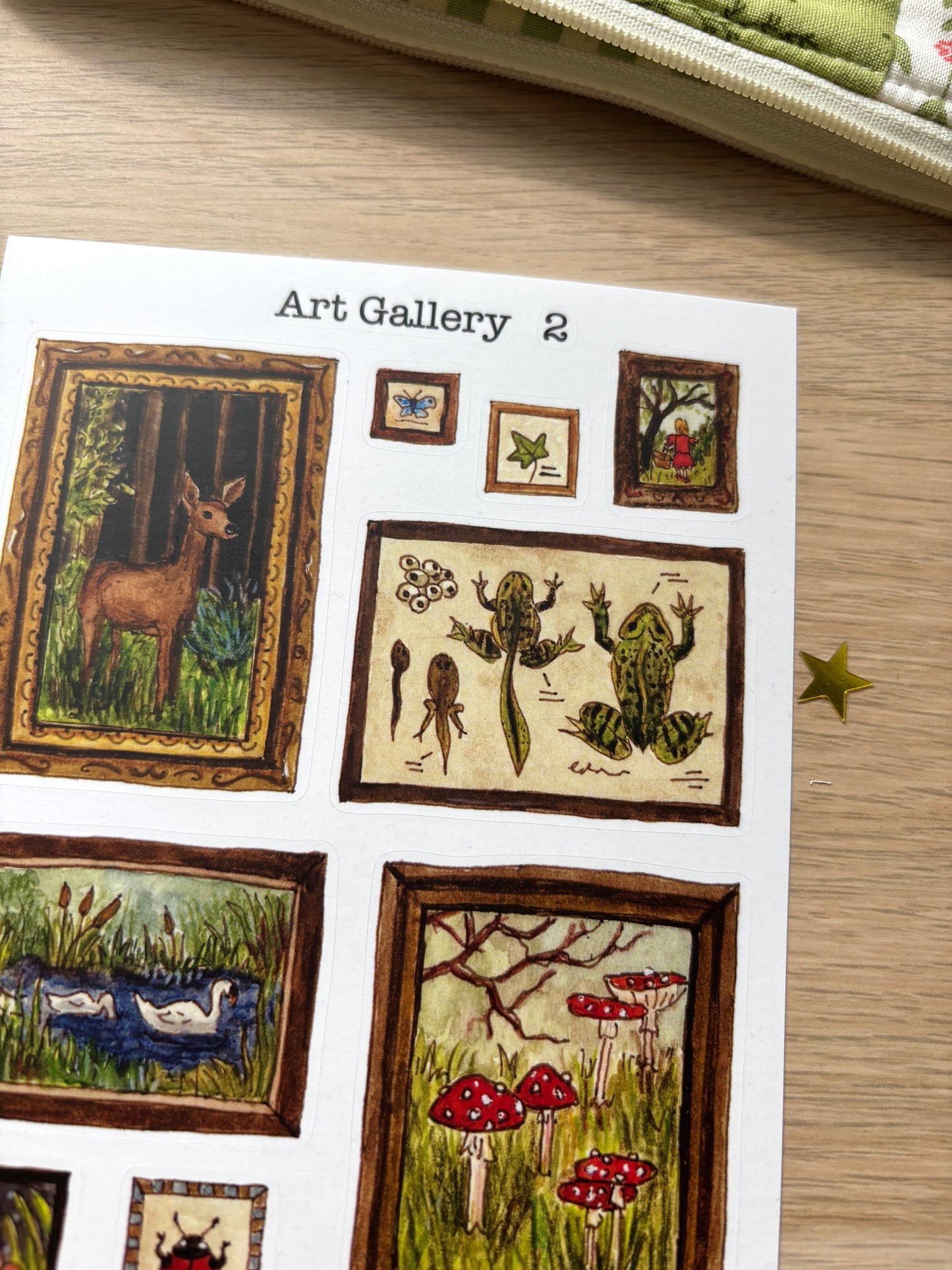 "Art Gallery 2" Sticker Sheet