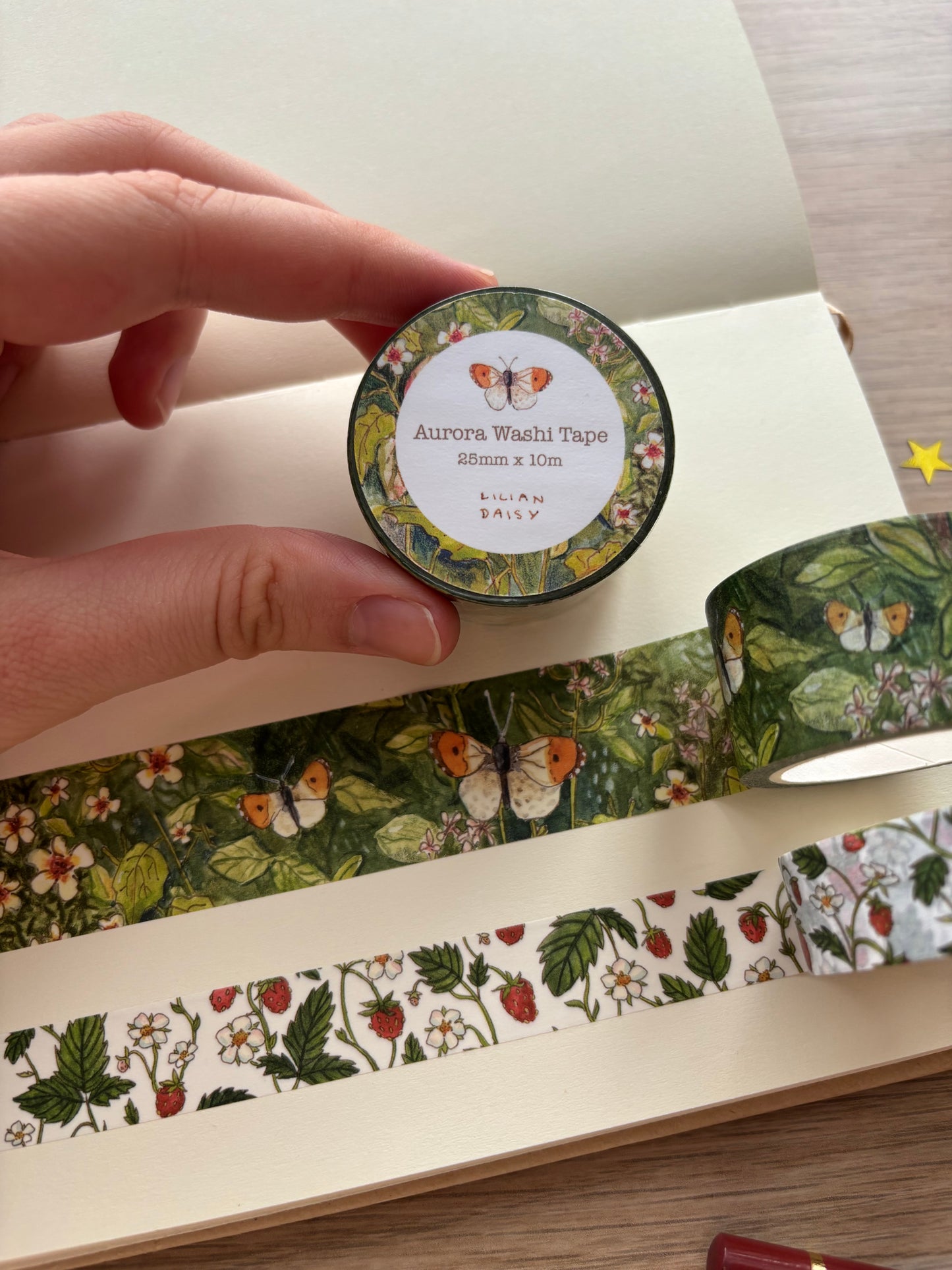 "Aurora" Washi Tape