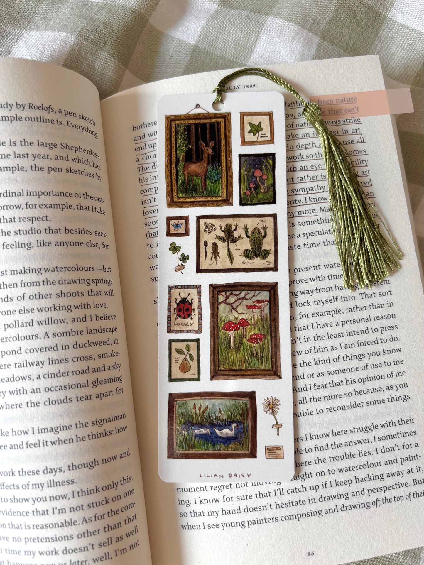 "Forest Gallery" Bookmark