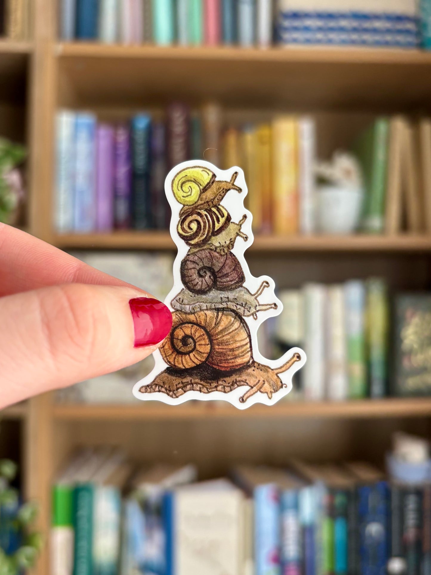 "Snail Stack" Vinyl Sticker