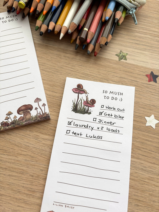 "Mushroom" Notepad