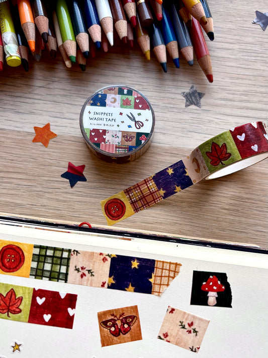 "Snippets" Washi Tape