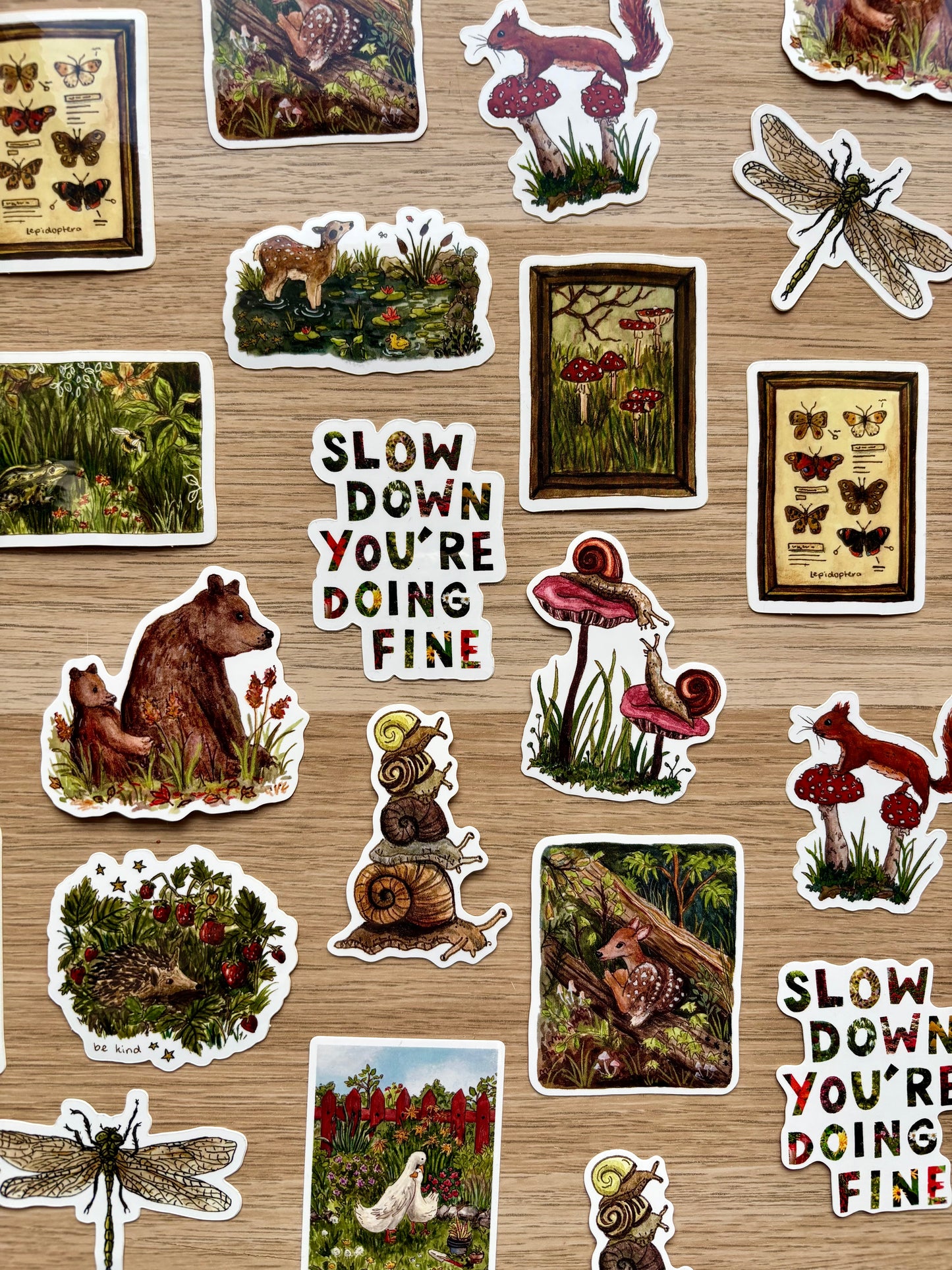 3 Mystery Vinyl Stickers