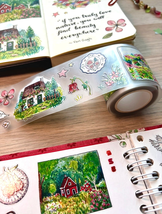 "Garden Picnic" PET Stickers