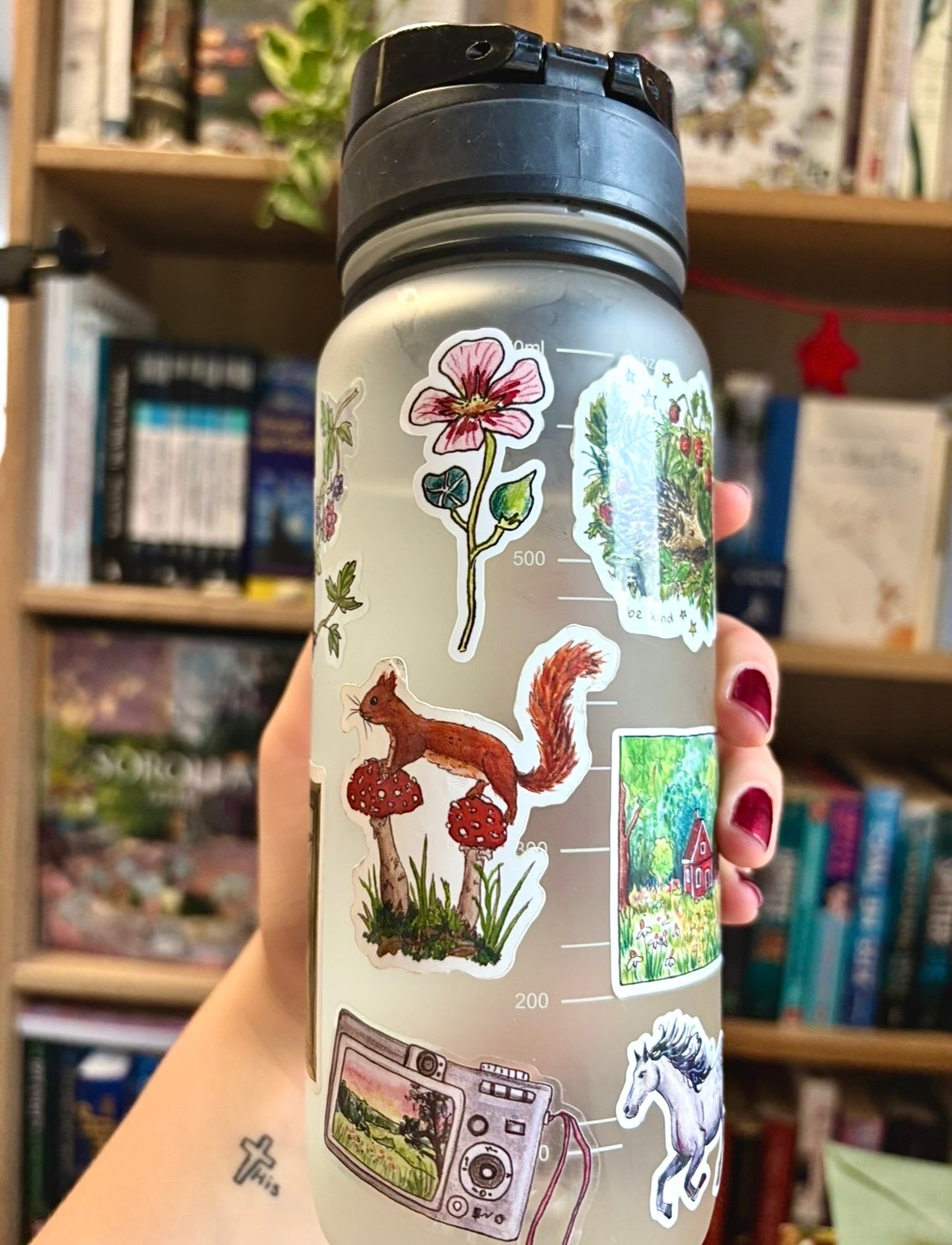 "flower" Vinyl Sticker