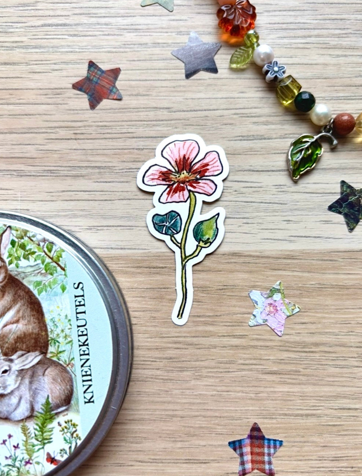 "flower" Vinyl Sticker