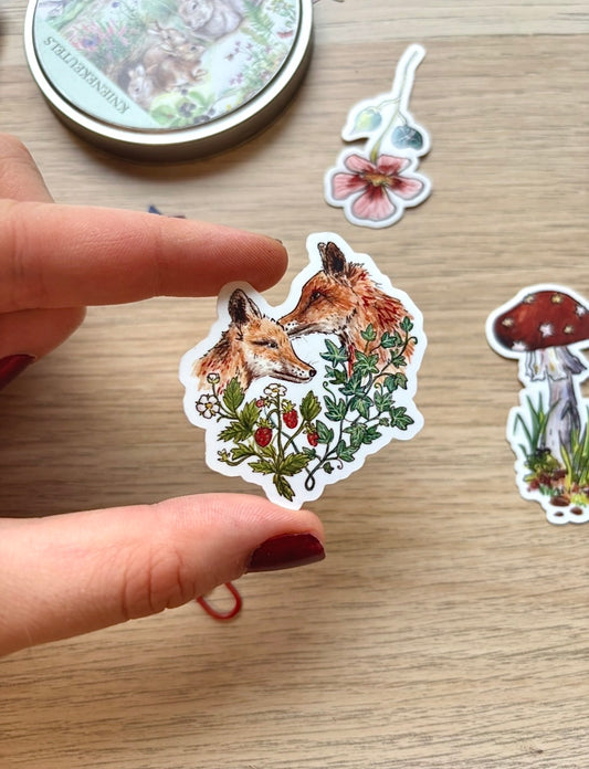 "Foxes" Vinyl Sticker