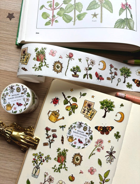 "Botany" Washi Stickers