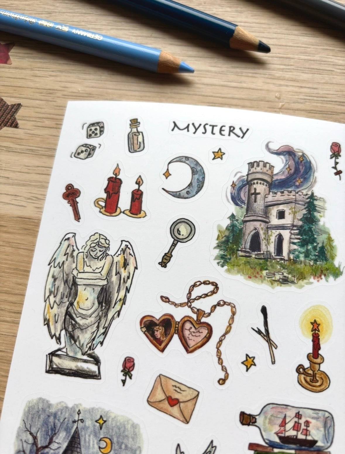 "Mystery" Sticker sheet