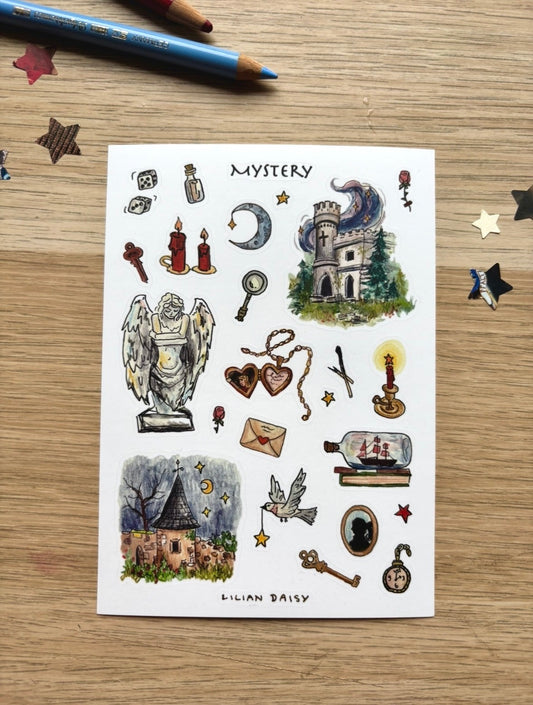 "Mystery" Sticker sheet