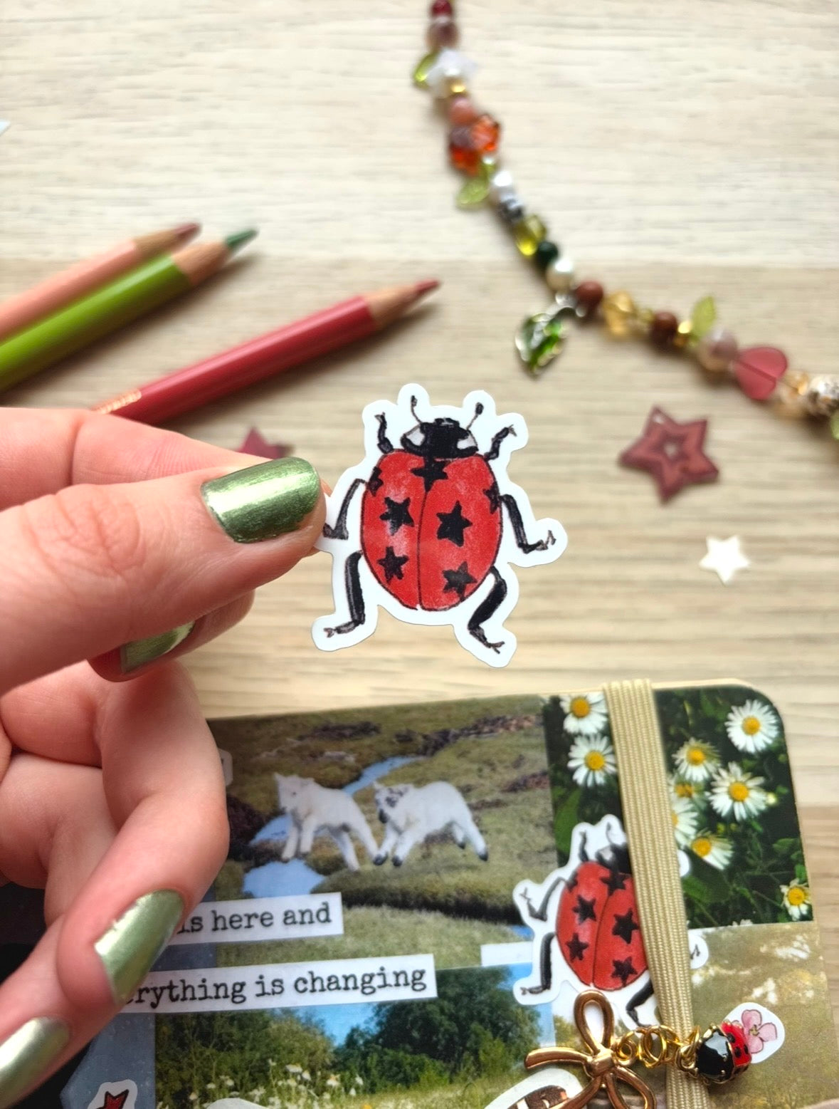 "Ladybug" Vinyl Sticker