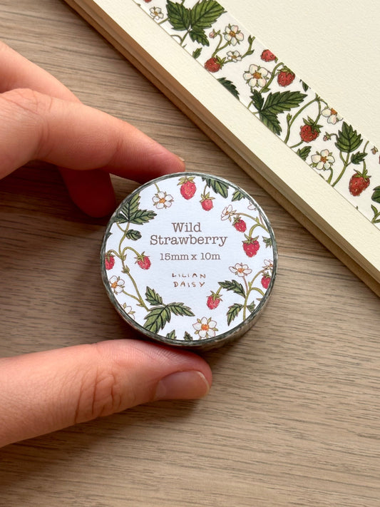 "Wild Strawberry" Washi Tape